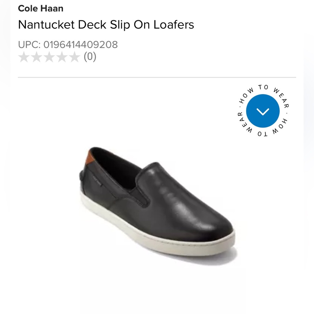 Cole Haan Men’s Nantucket Deck Slip-On Loafer